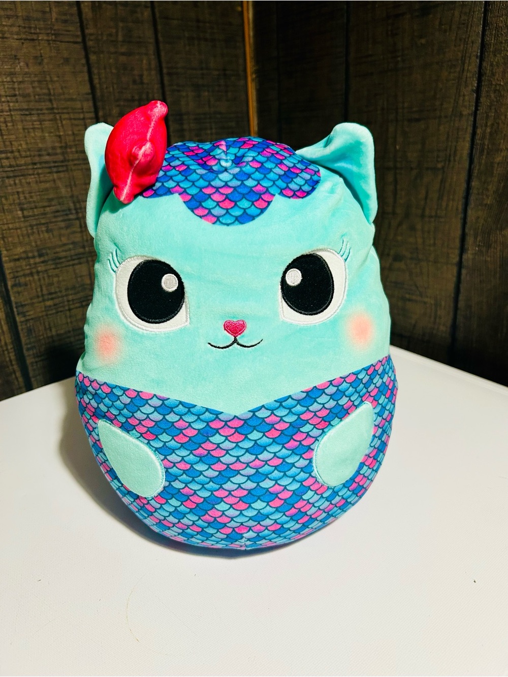 Squishmallow Gabby’s Dollhouse Mercat plush 12”